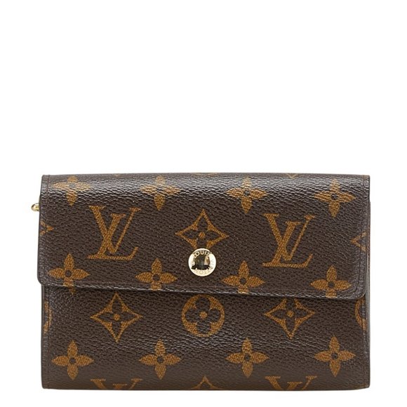 LOUIS VUITTON Brown Monogram Wallet - Picture 1 of 11